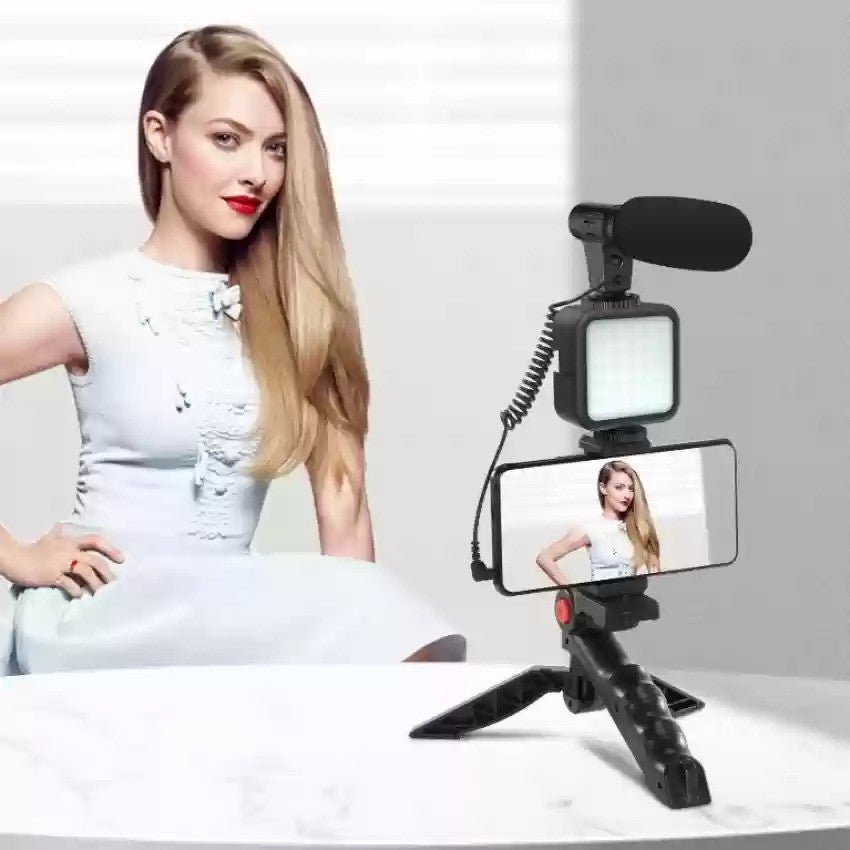 7-In-1 Smartphone Vlogging Tripod Kit