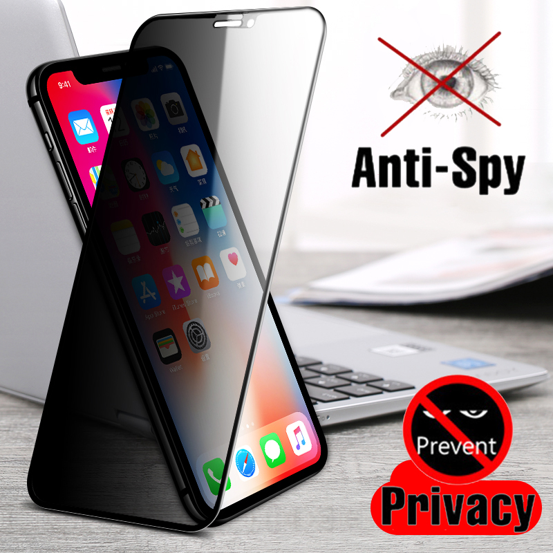 5Pcs Anti-Spy Privacy iPhone Screen Protector