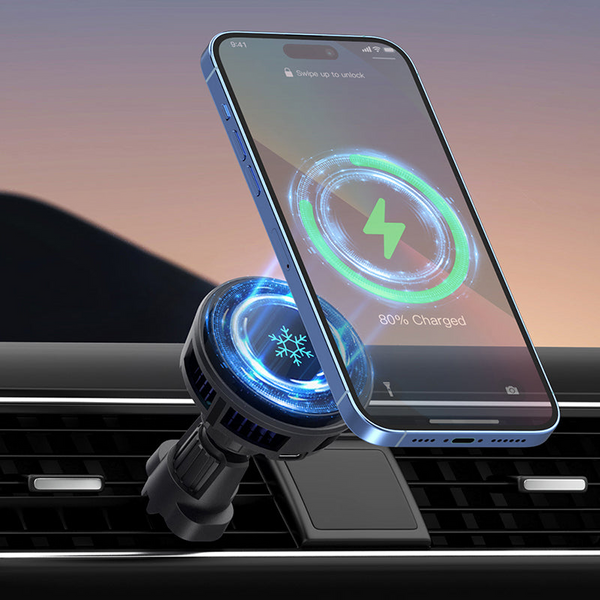 Ice Cooling Magnetic Wireless Car Charger