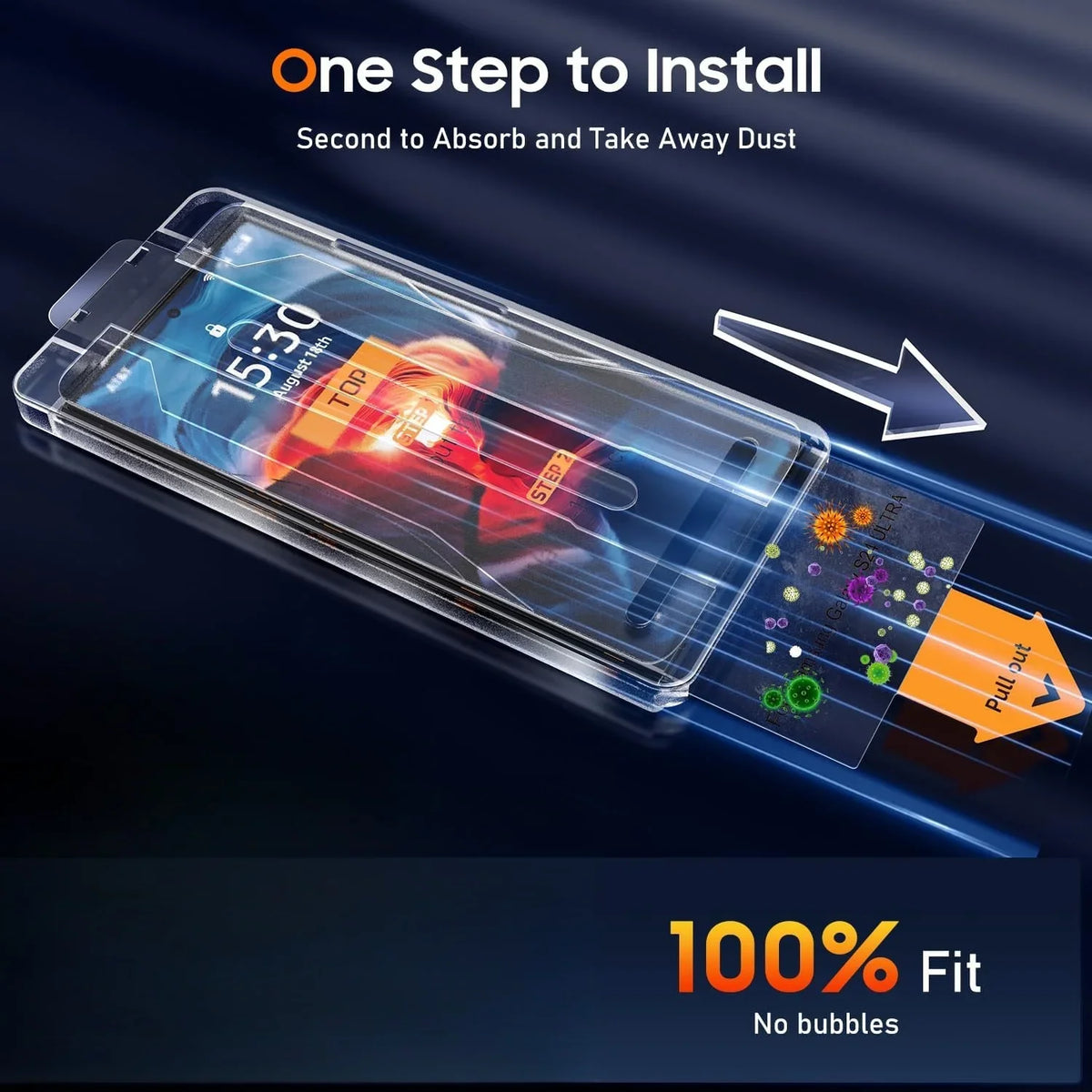 3Pcs Samsung Galaxy Oleophobic Screen Protector
