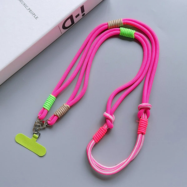 Dual-Tone Crossbody Phone Lanyard