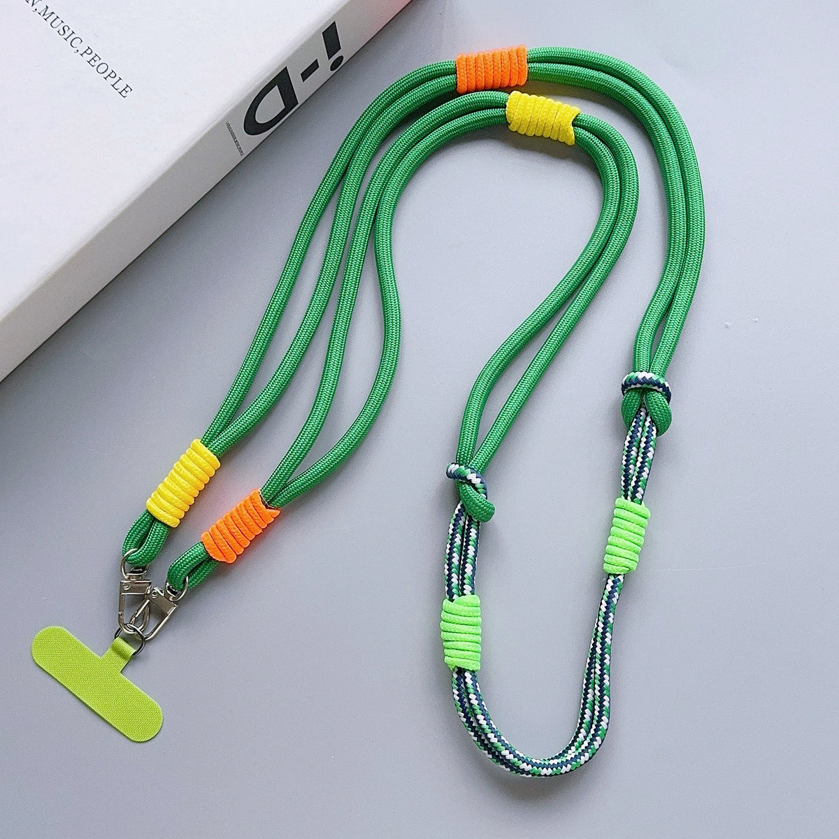 Dual-Tone Crossbody Phone Lanyard