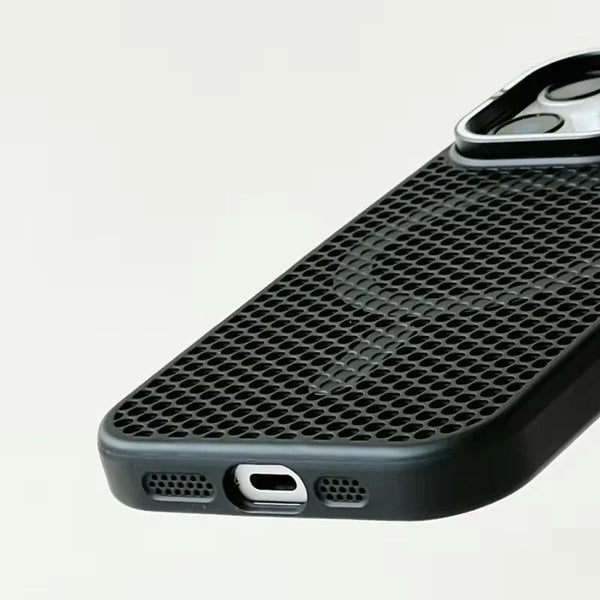 Honeycomb Mesh Cooling Magsafe iPhone Case