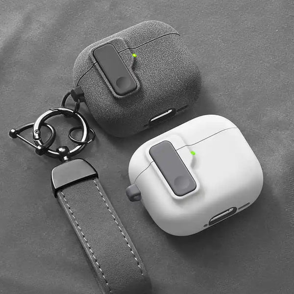 Magnetic Lid Lock Hybrid AirPods Case