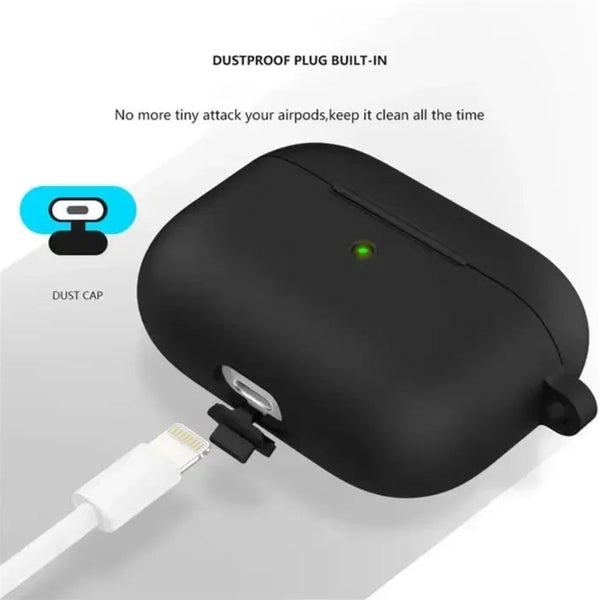 Soft Silicone Dustproof Plug Airpods Cover