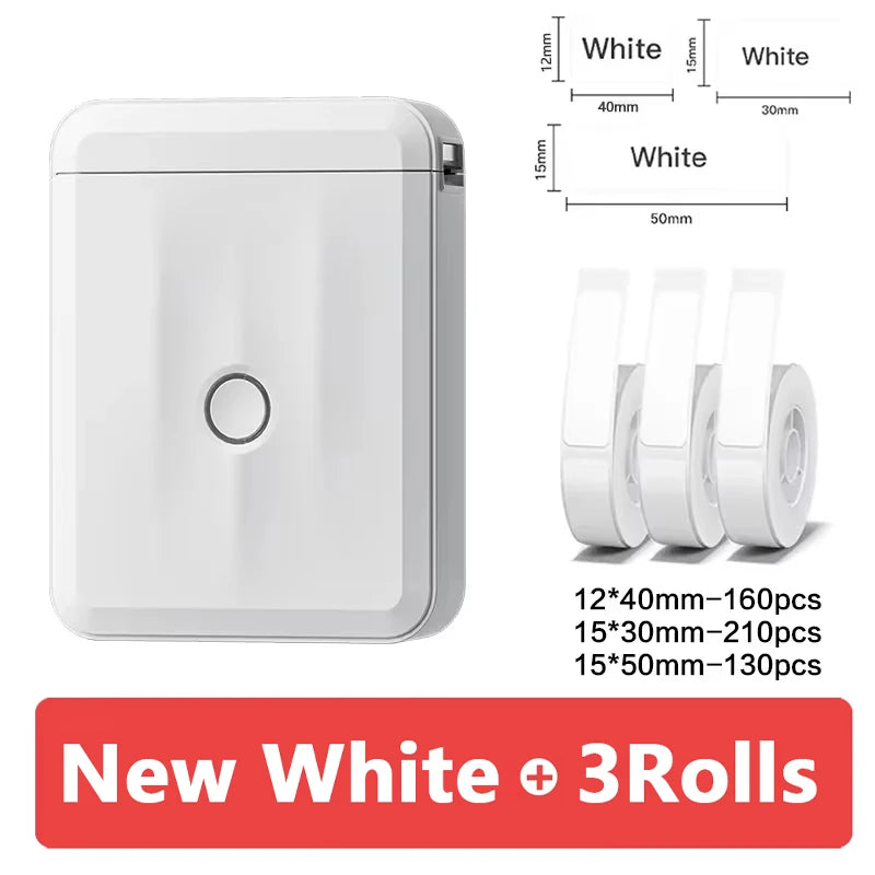 Mini Portable Thermal Label Printer