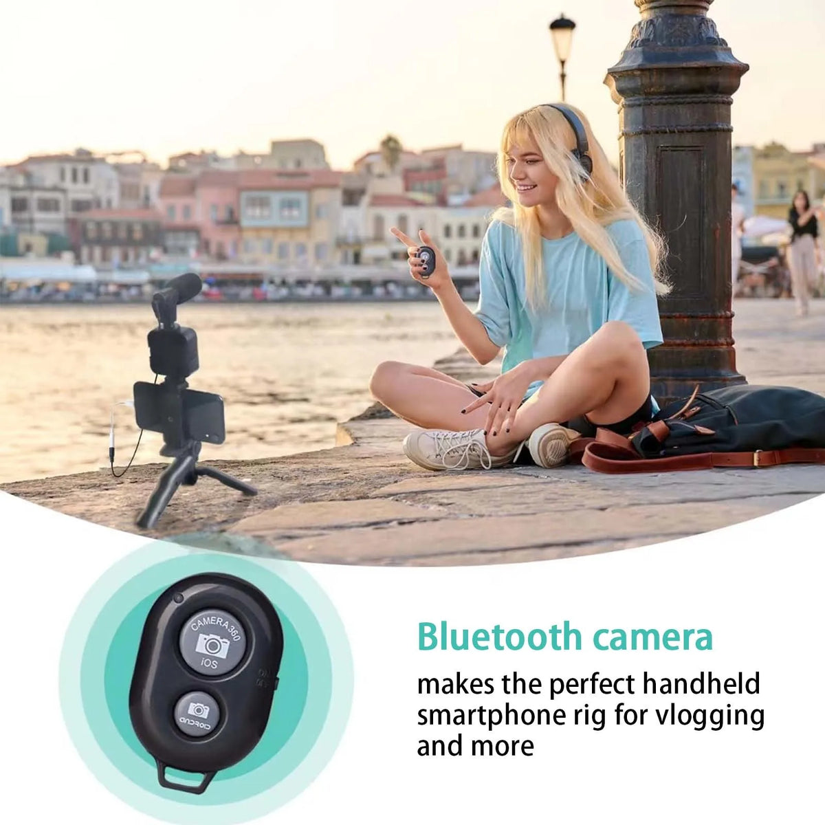 7-In-1 Smartphone Vlogging Tripod Kit