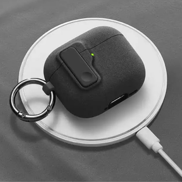 Magnetic Lid Lock Hybrid AirPods Case