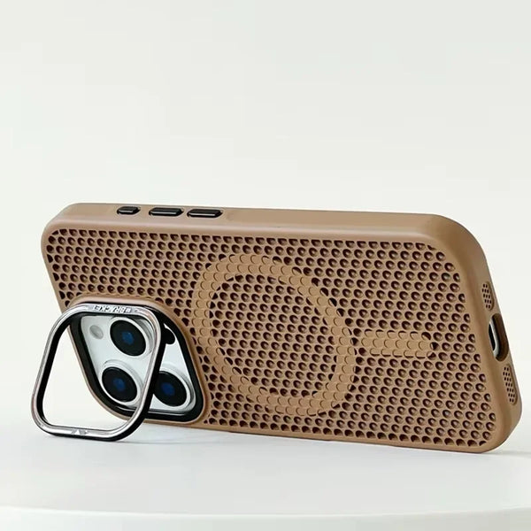 Honeycomb Mesh Cooling Magsafe iPhone Case