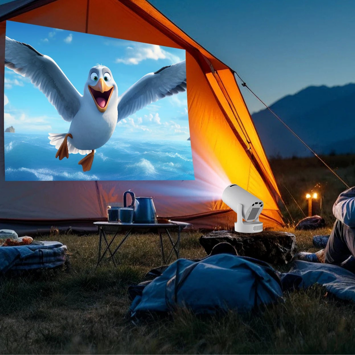 4K Home & Outdoor Theater Projector