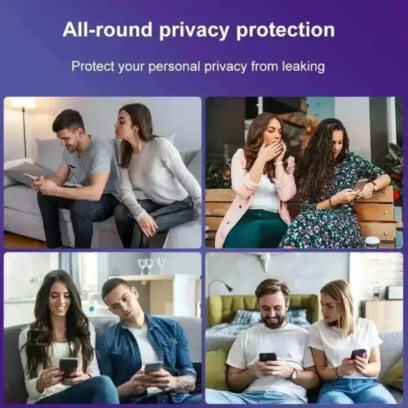 5Pcs Anti-Spy Privacy iPhone Screen Protector
