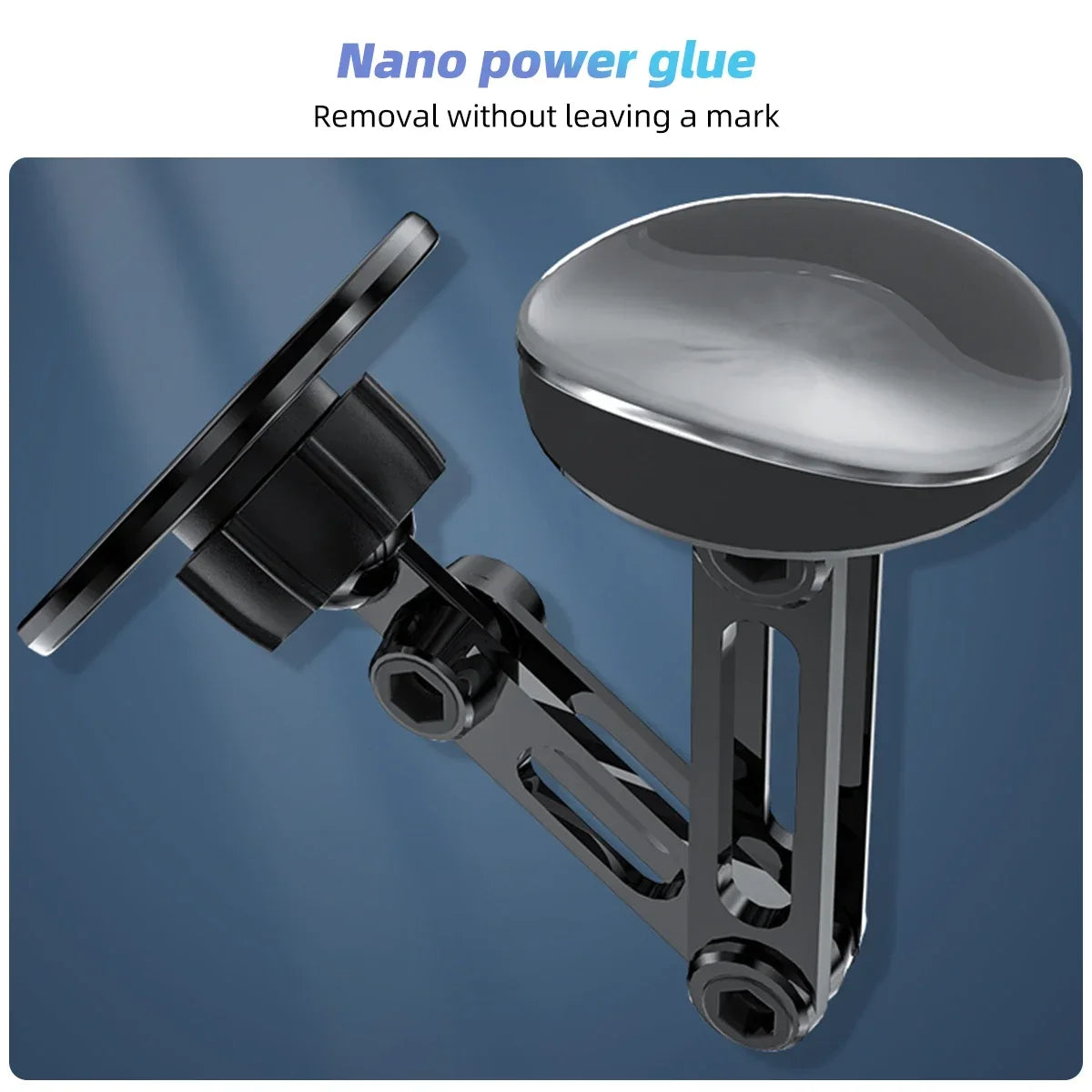 720° Rotating Foldable Magnetic Car Phone Holder