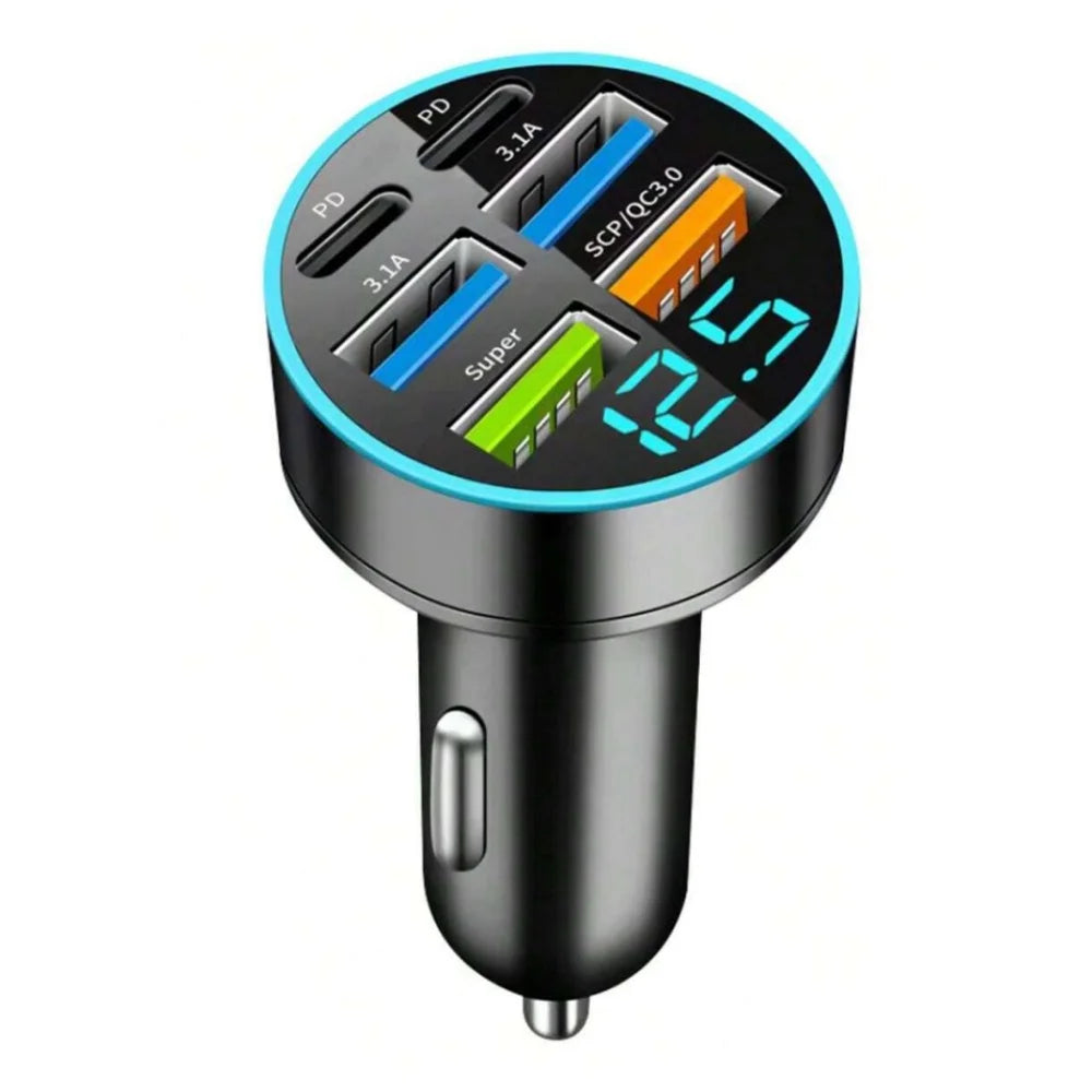 250W Fast USB & Type-C Car Charger