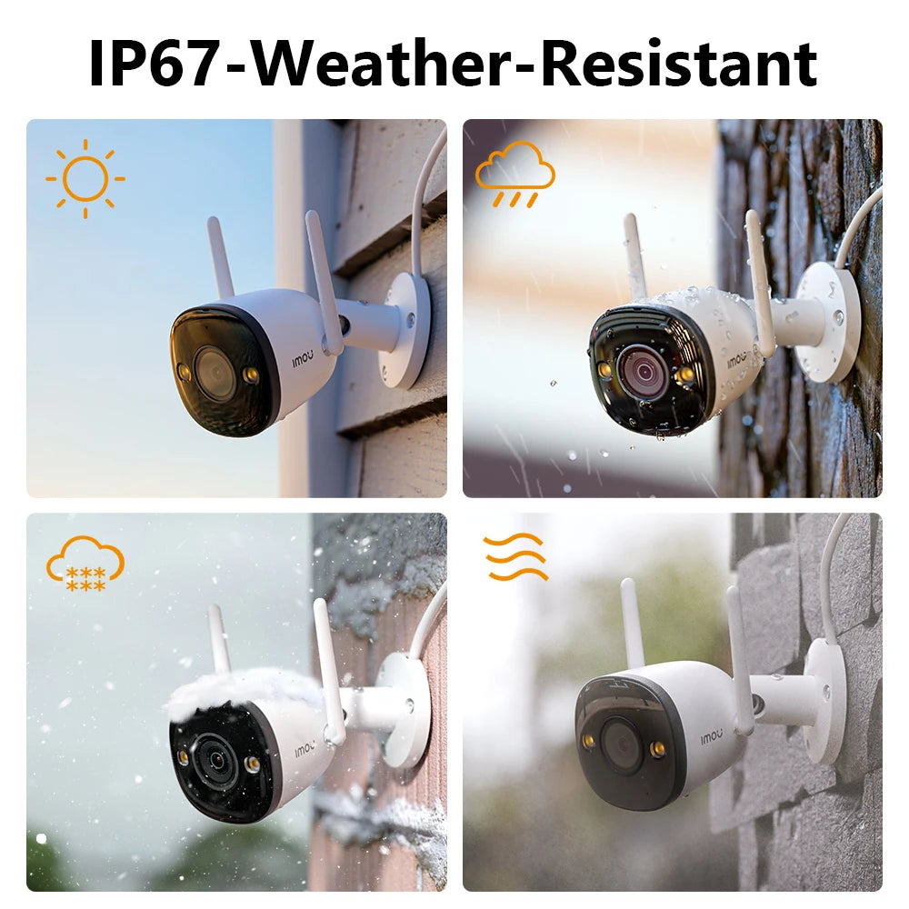 Outdoor 3K Smart Security Camera with Spotlight