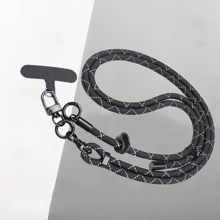 Detachable Crossbody Phone Lanyard with Card Clip