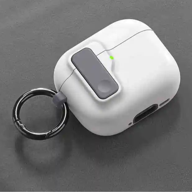 Magnetic Lid Lock Hybrid AirPods Case