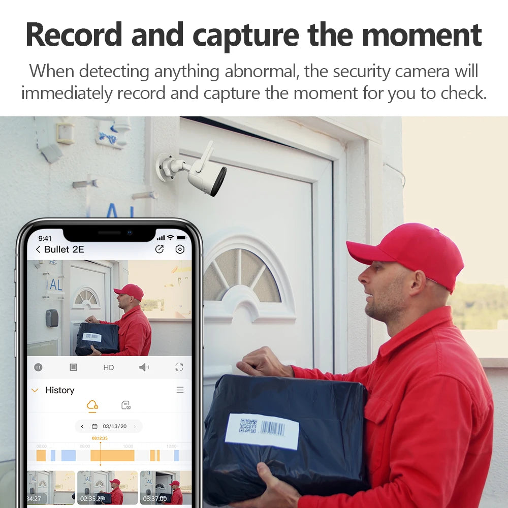 Outdoor 3K Smart Security Camera with Spotlight