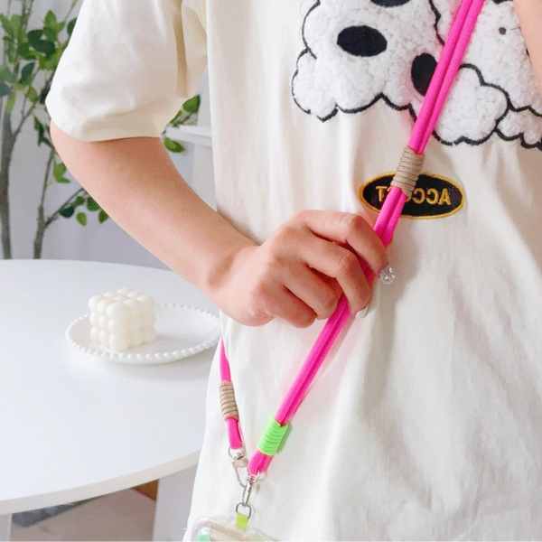 Dual-Tone Crossbody Phone Lanyard