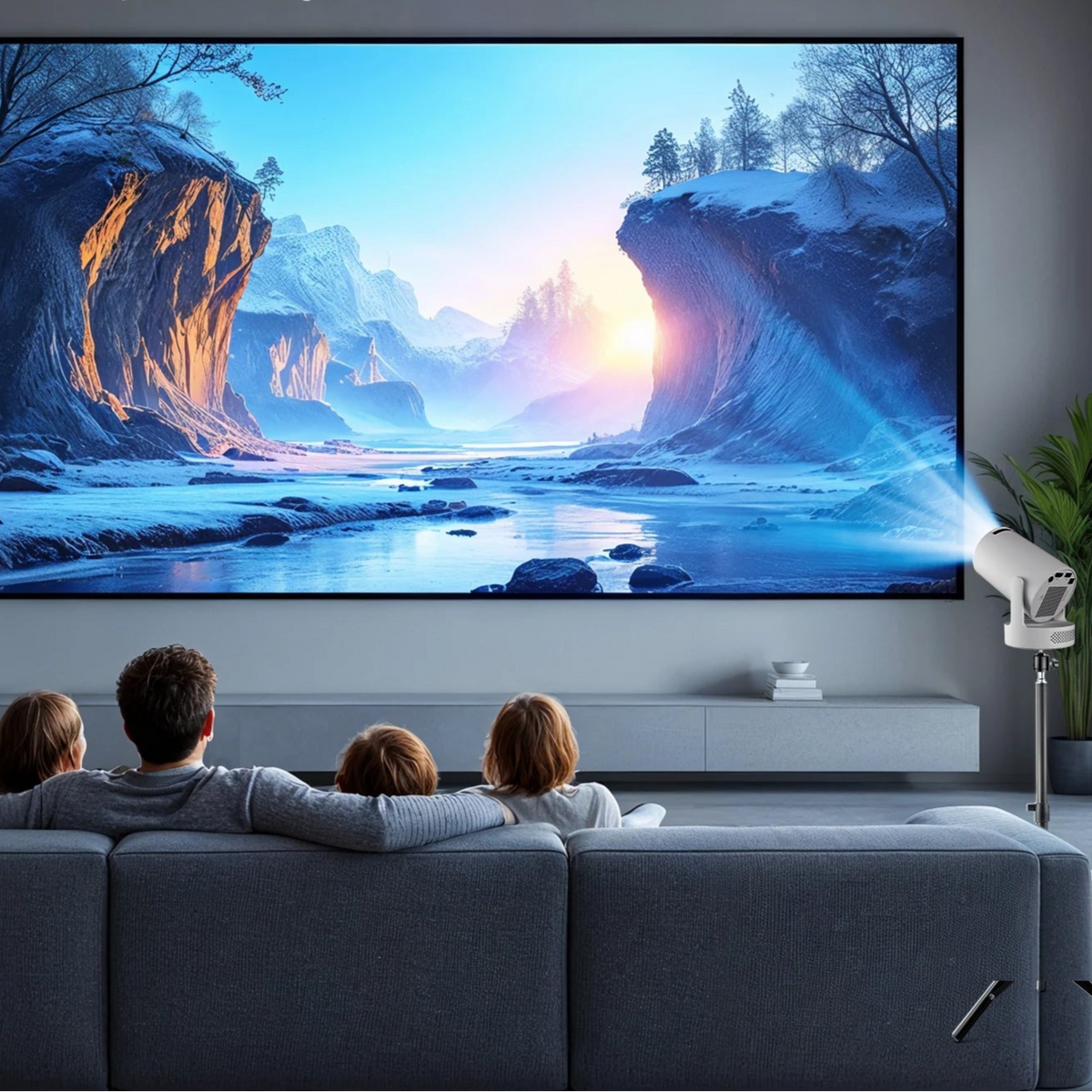 4K Home & Outdoor Theater Projector
