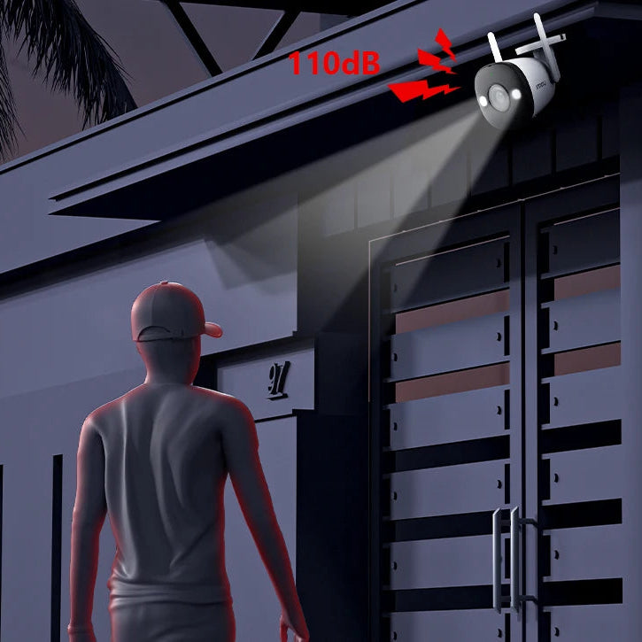 Outdoor 3K Smart Security Camera with Spotlight