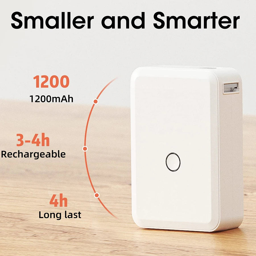 Mini Portable Thermal Label Printer