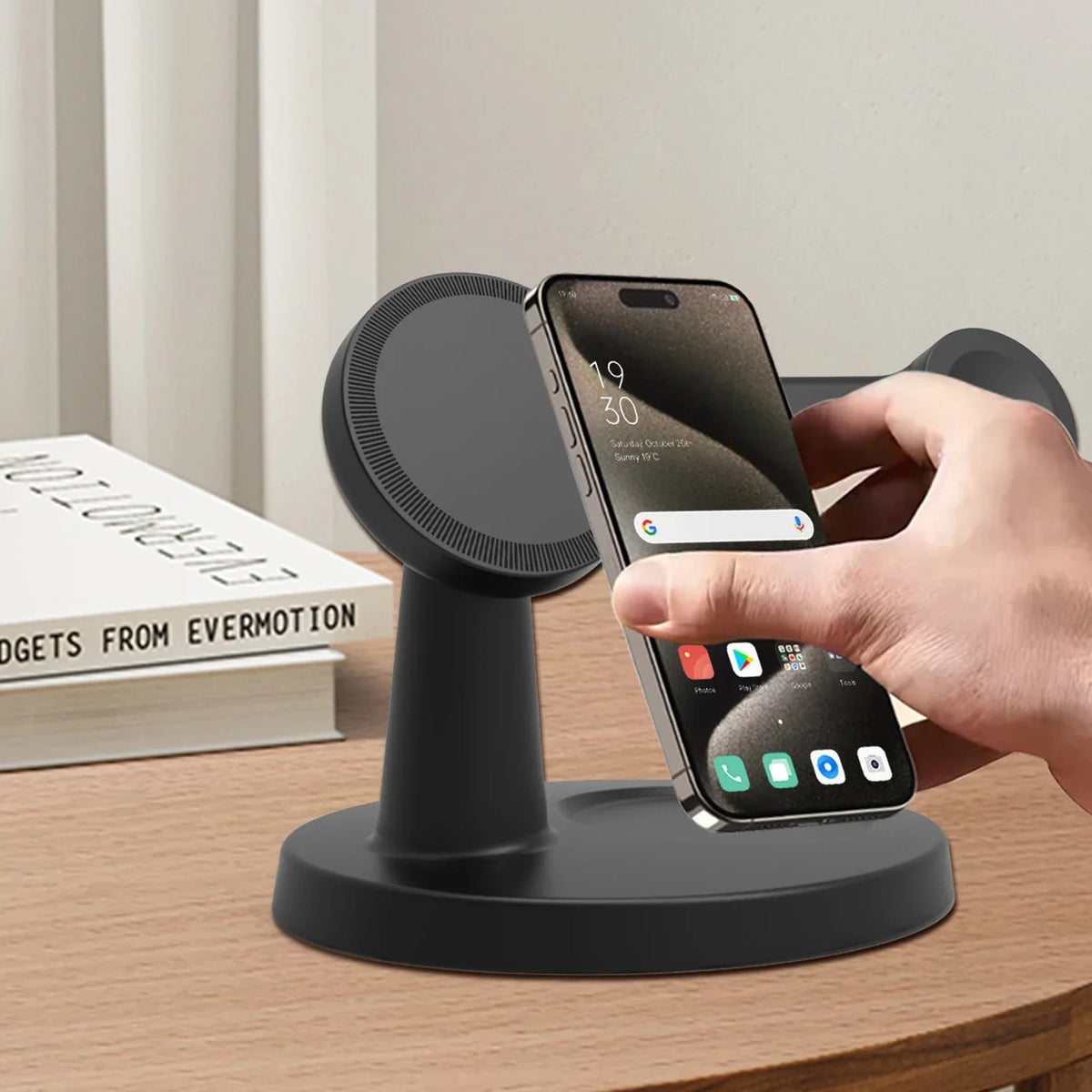 3-in-1 Wireless Apple Devices Charging Station