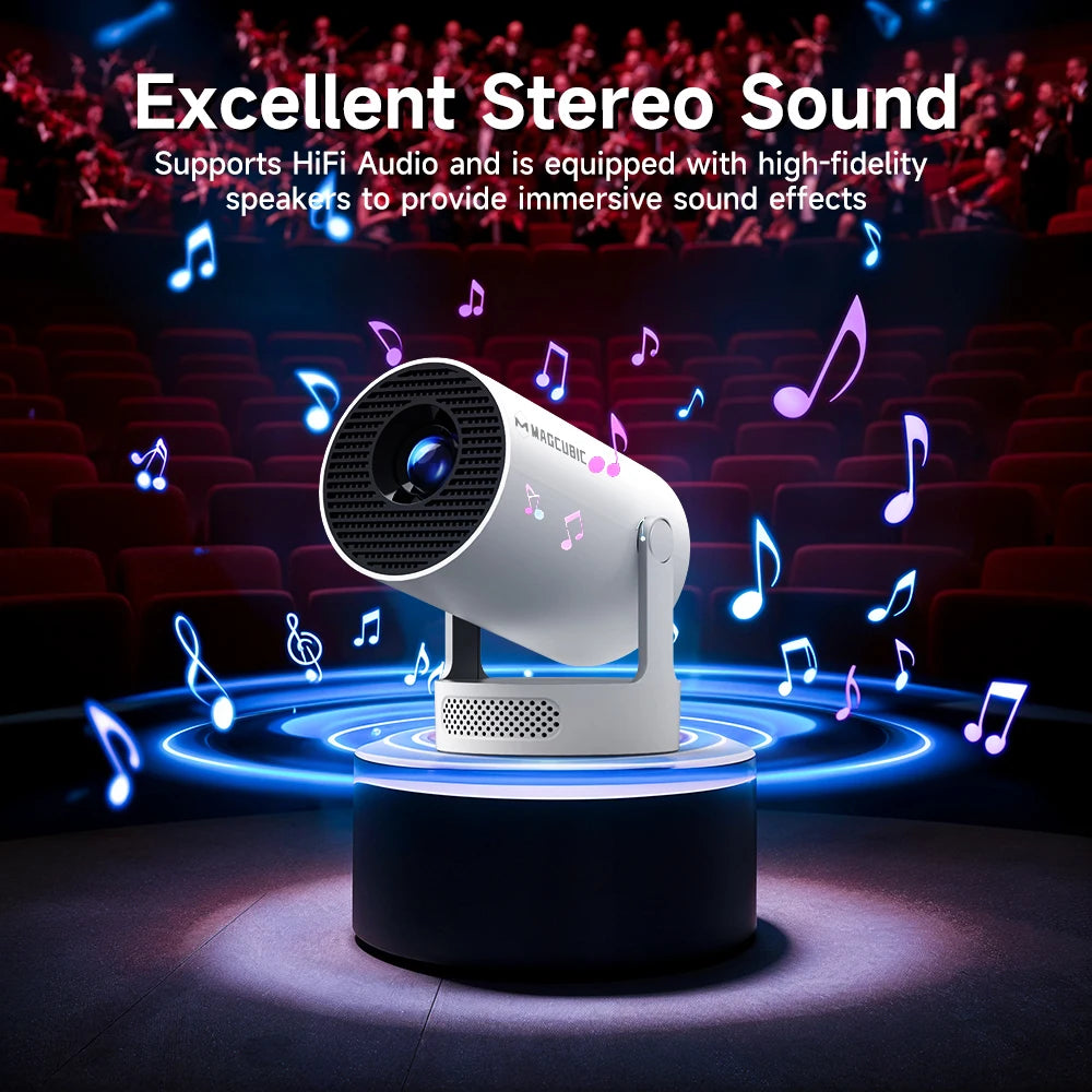 4K Home & Outdoor Theater Projector