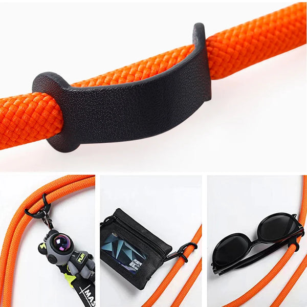 Detachable Crossbody Phone Lanyard with Card Clip