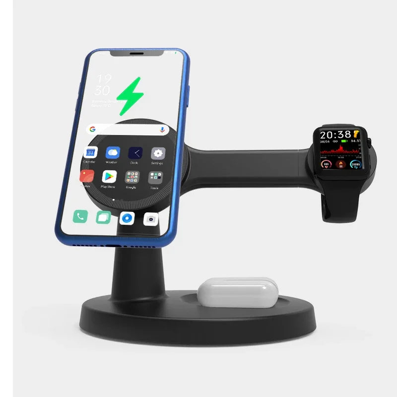 3-in-1 Wireless Apple Devices Charging Station